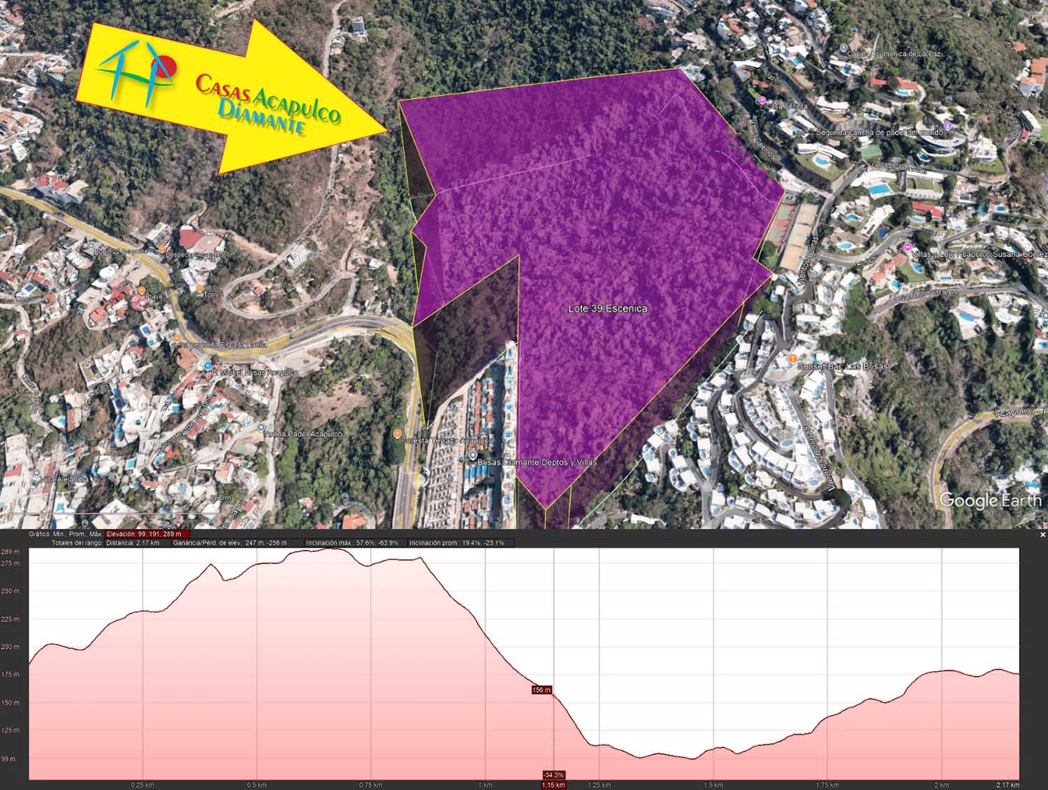 Terreno Lote 39 Escénica - Ubicación satelital y entorno 7